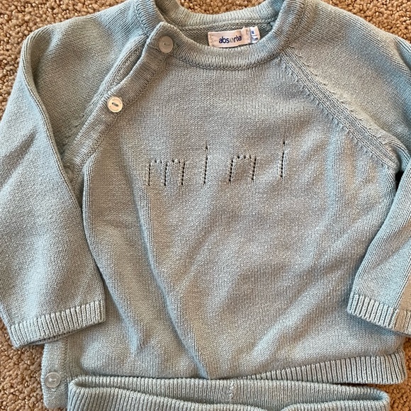 Absorba "mini" sweater set - Picture 2 of 4